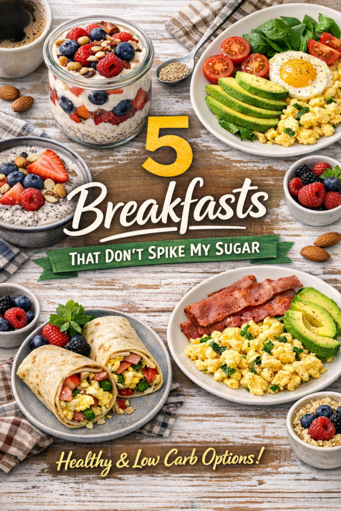 5breakfastthatdontspikesugarpng