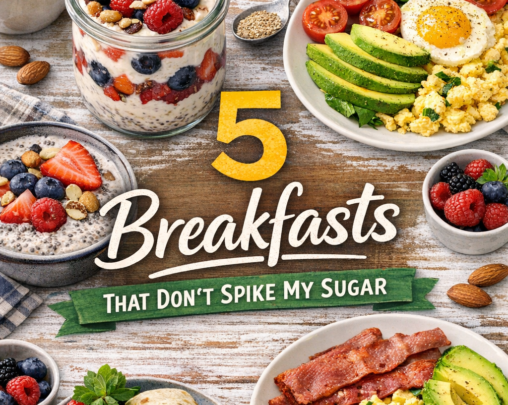 5breakfastthatdontspikesugarpng